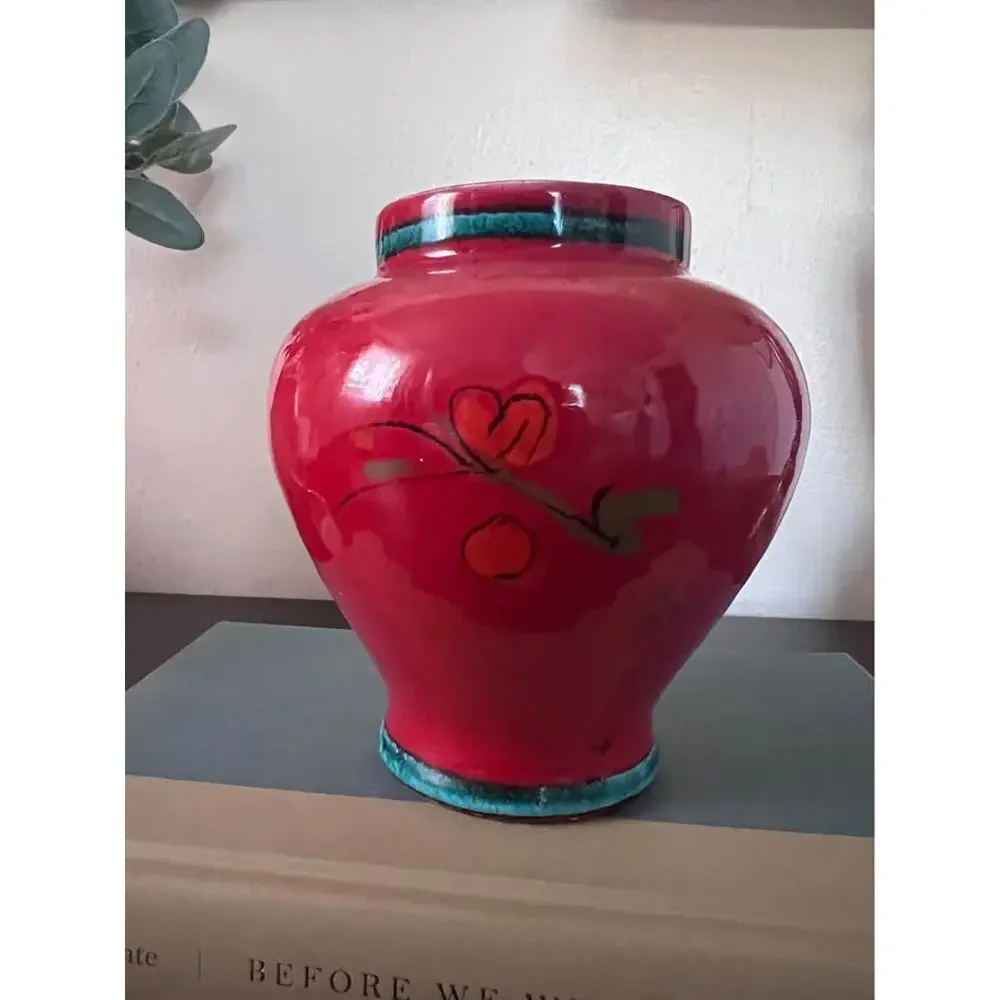 Handpainted Italian Vase